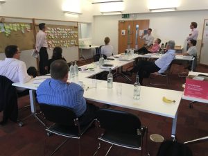 A customer journey mapping face-to-face workshop